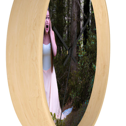 Lost Princess and the Dense Forest Tiara - The Alien Wall Clock