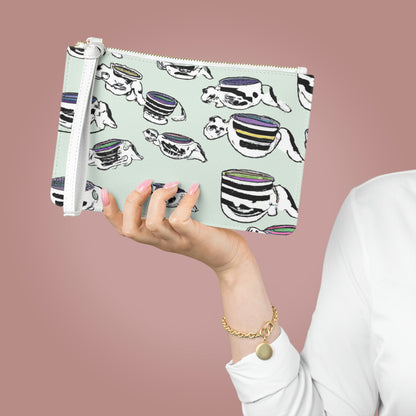 "A Purr-fectly Precious Tea Party Parade" - The Alien Clutch Bag