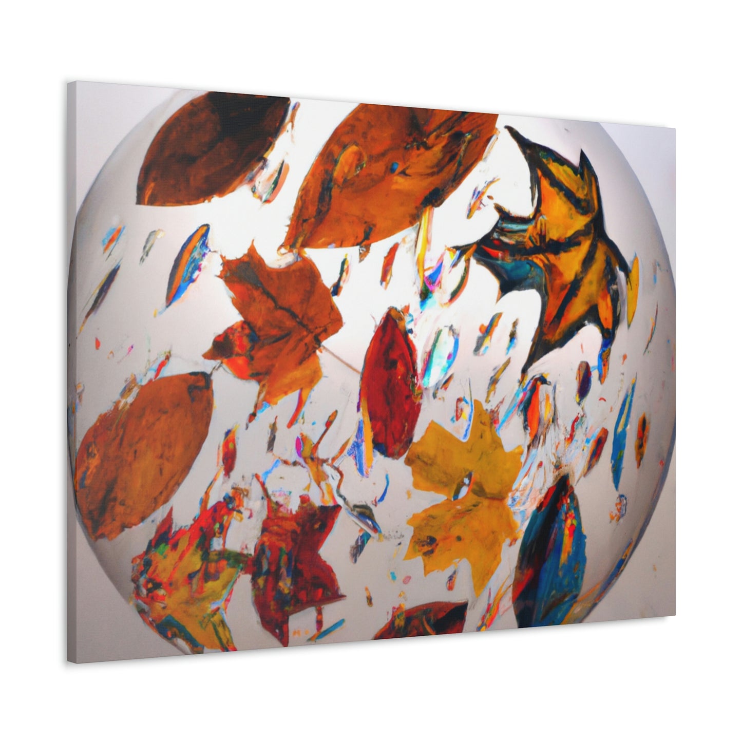 "Autumn in a Glass Globe" - The Alien Canva