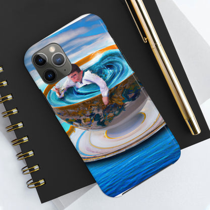 "A la deriva en una Copa China: La historia de la aventura oceánica de un niño perdido" - The Alien Tough Phone Cases