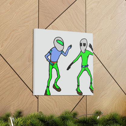 "Inter-Galactic Groovin'!" - The Alien Canva