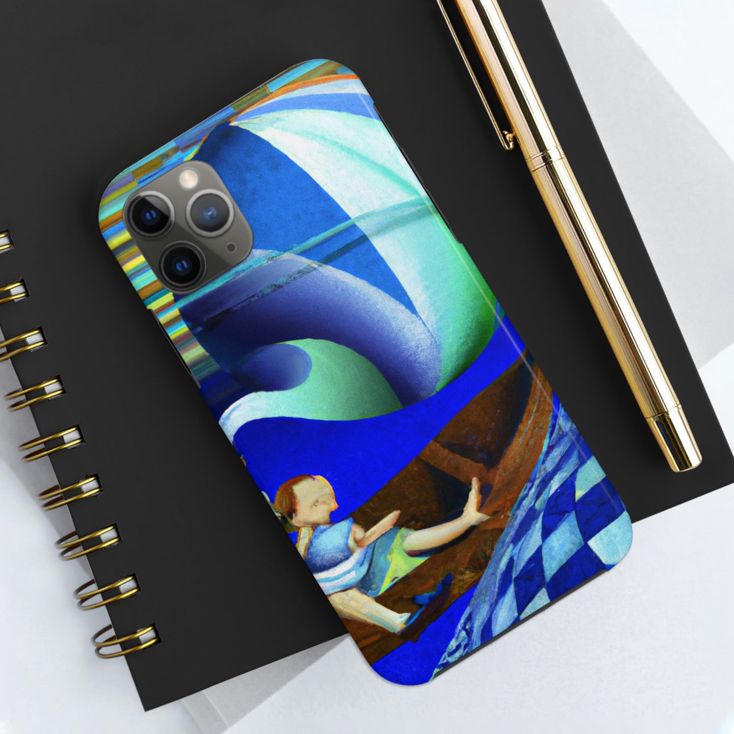 "Drifting: A Father and Son's Voyage Through Life" - The Alien Tough Phone Cases