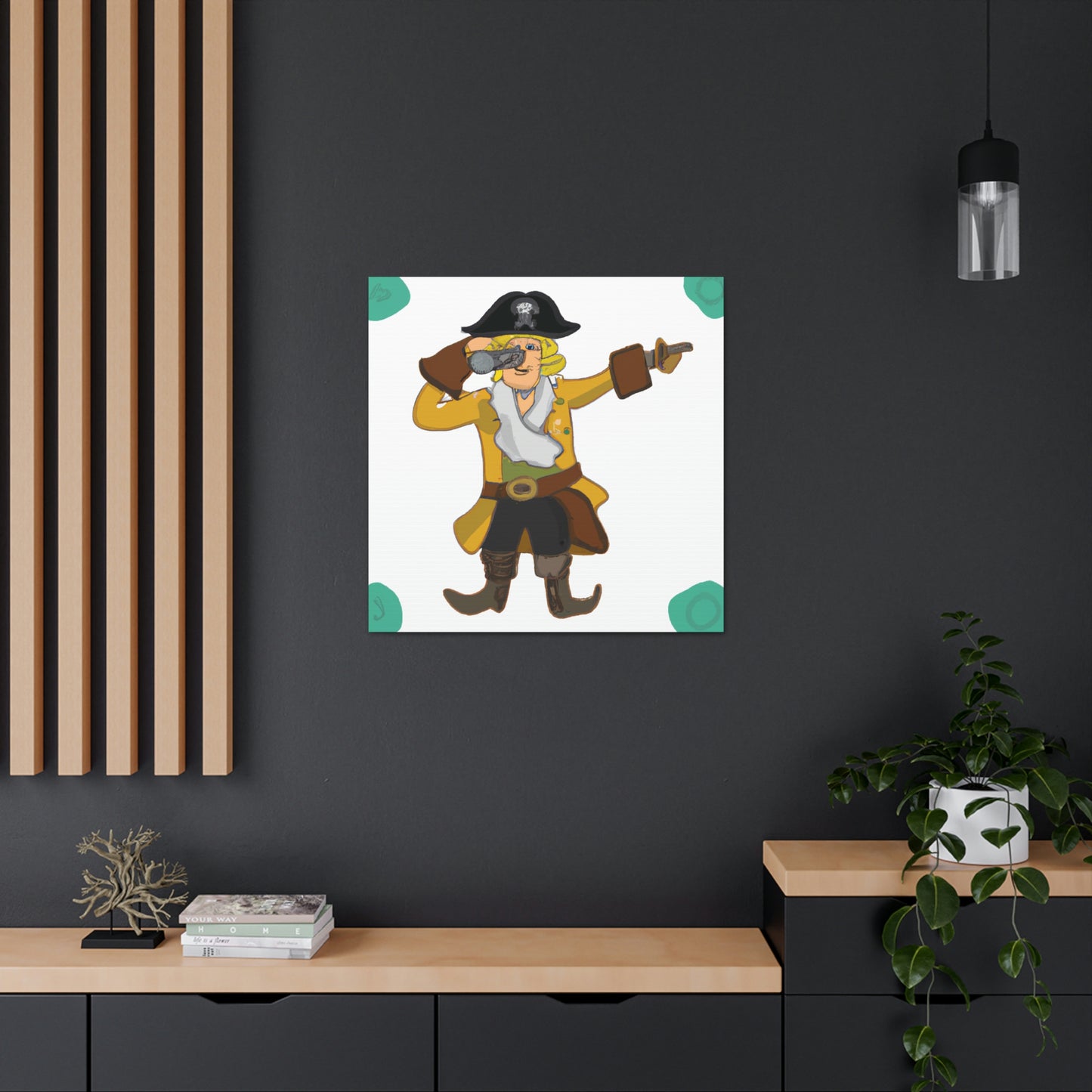 "A Pirate's Journey Through Time" - The Alien Canva