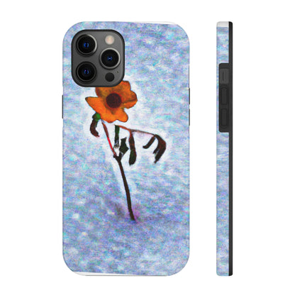 "Eine Blume, die sich weigert zu zittern" - Die Alien Tough Phone Cases