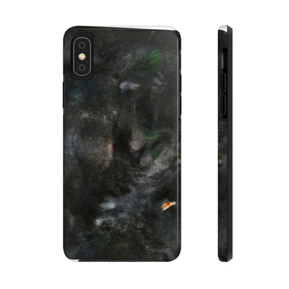 "A Lonely Flicker in the Darkness" - The Alien Tough Phone Cases