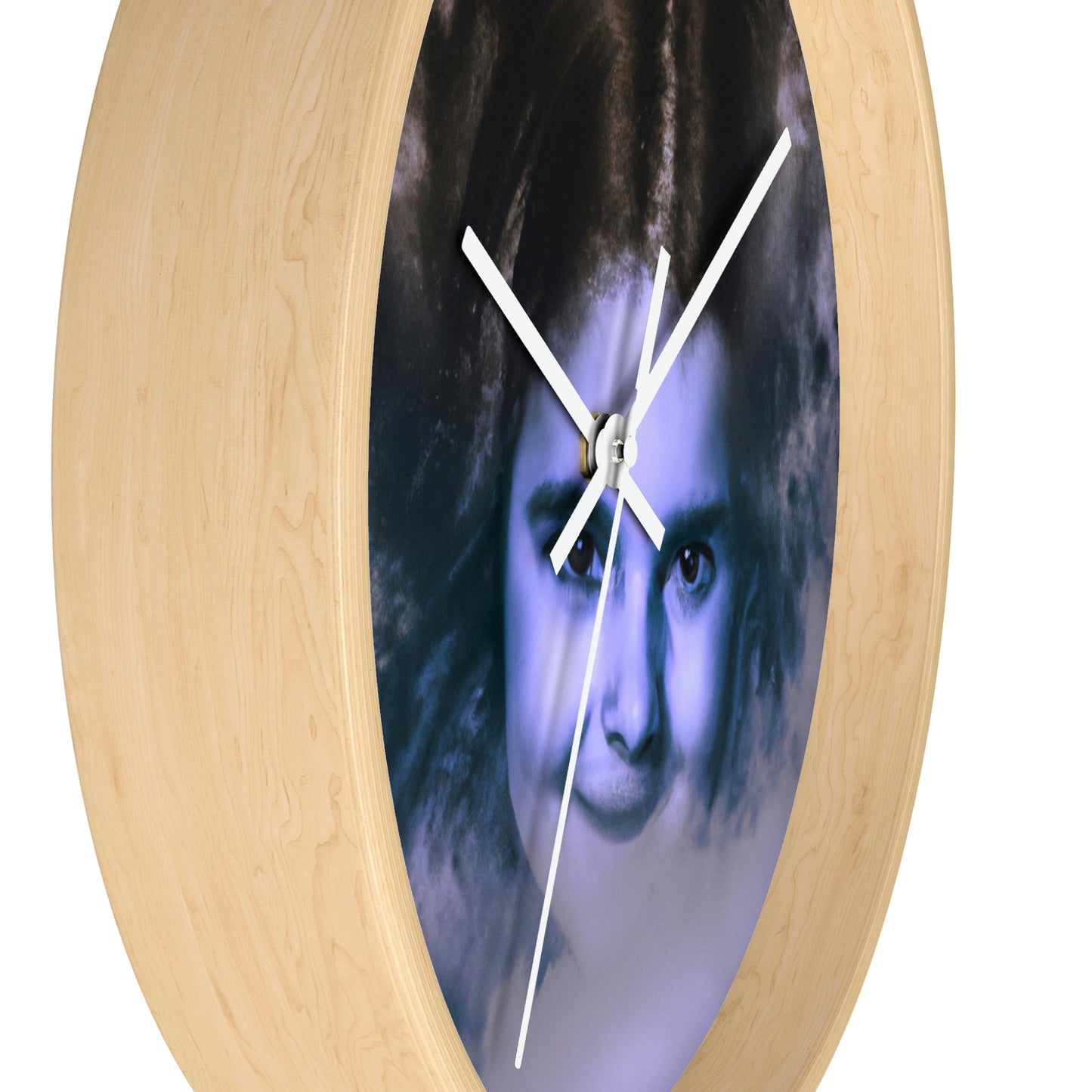 Through the Misty Veil - The Alien Wall Clock