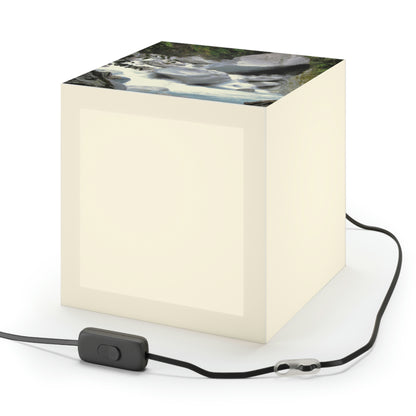 "Canyon Chaos: The Rockslide Race" - The Alien Light Cube Lamp