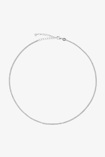 925 Sterling Silver Choker Necklace