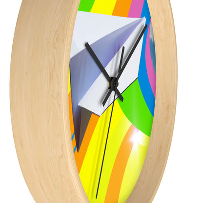 "A Flight of Color" - El reloj de pared alienígena