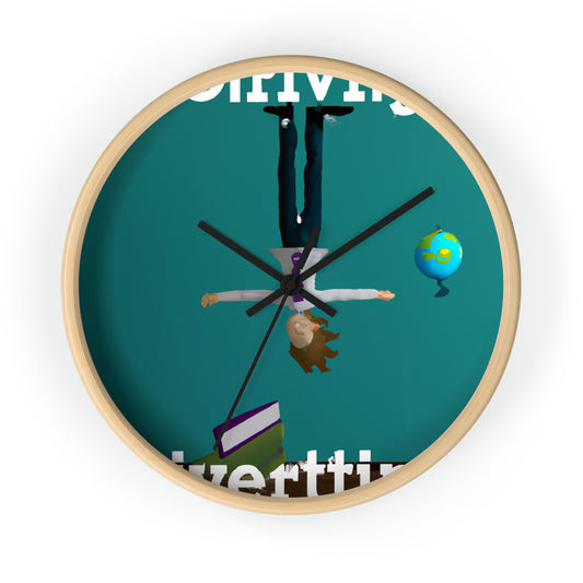 "Creating a World without Gravity" - The Alien Wall Clock