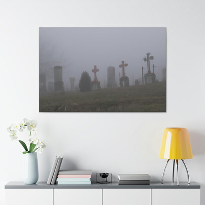 "The Foggy Graveyard" - The Alien Canva