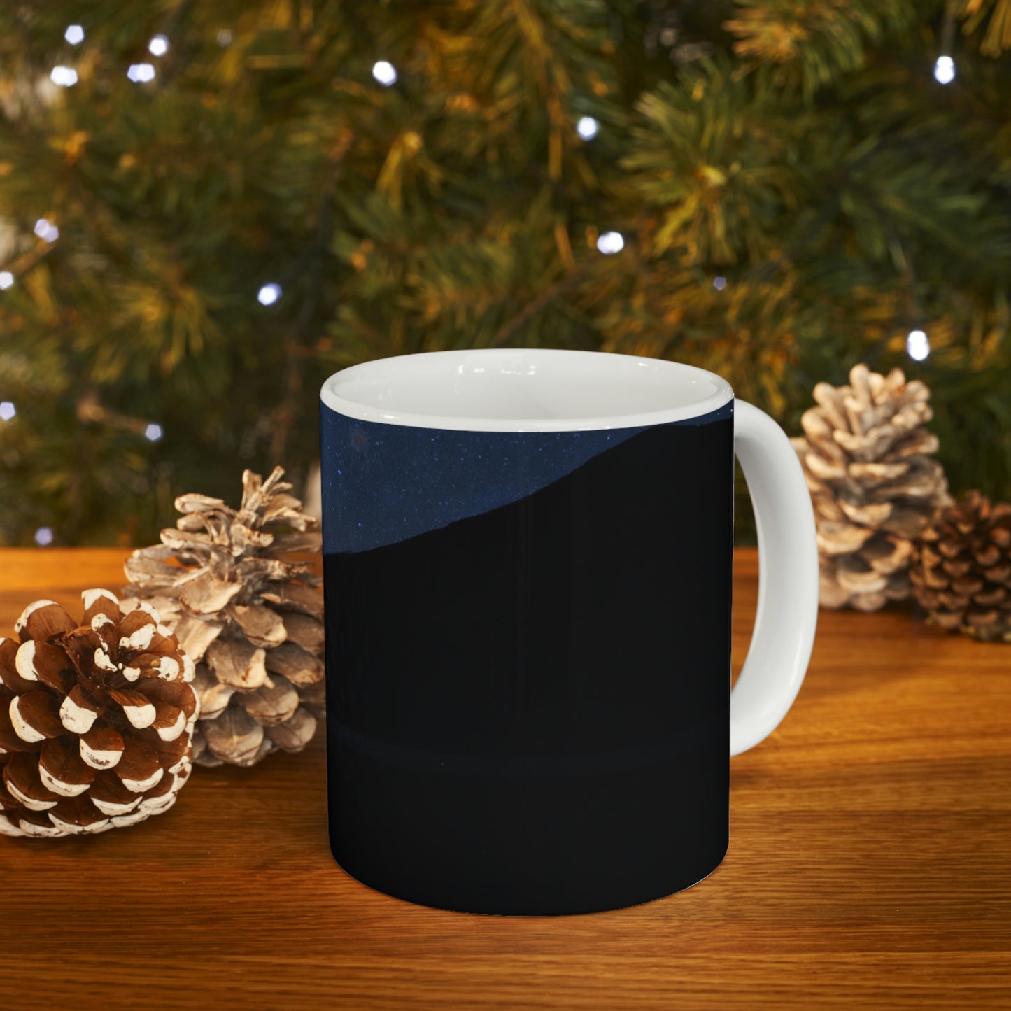 "A Starlit Tranquility" - The Alien Ceramic Mug 11 oz