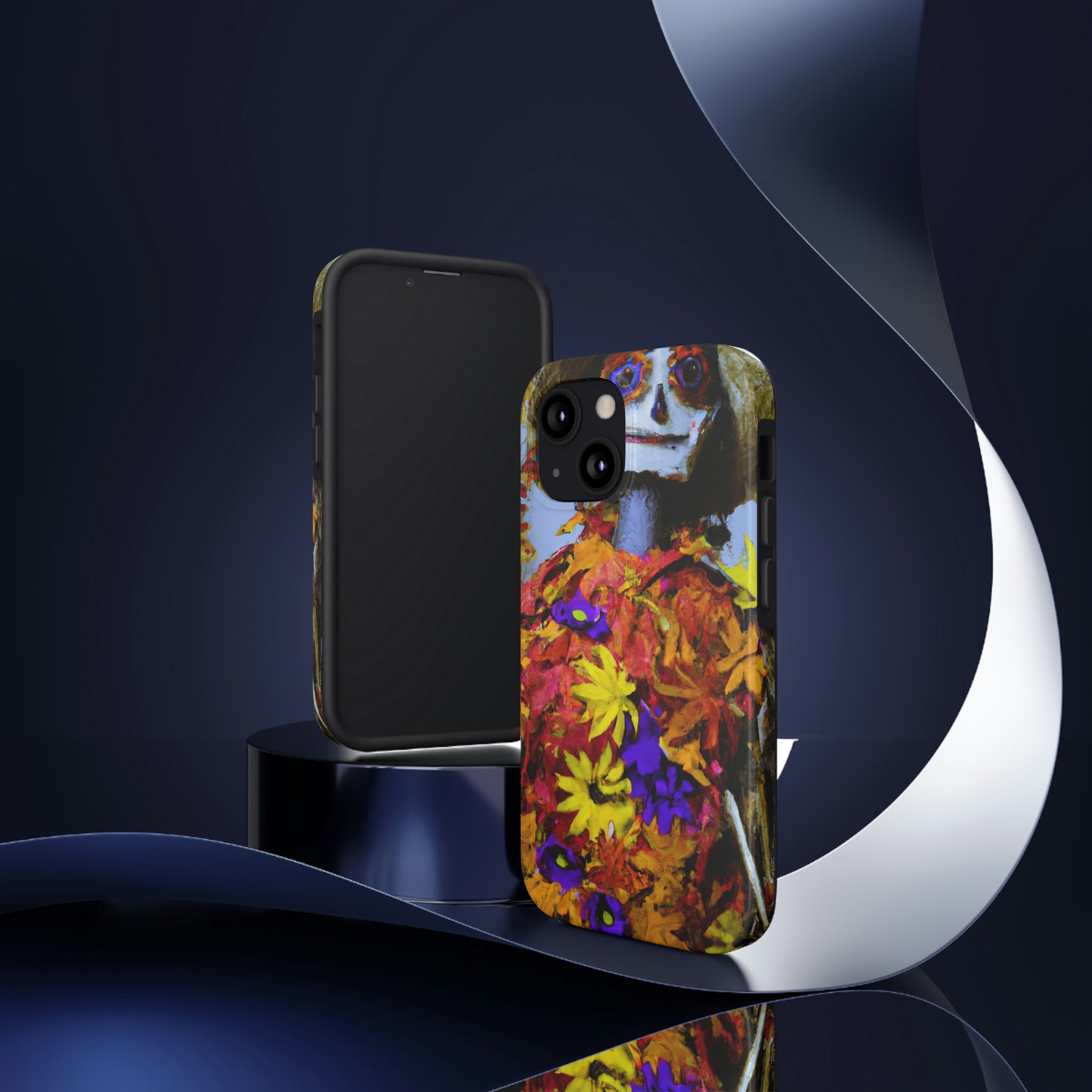 "Autumn Scarecrow Blues" - The Alien Tough Phone Cases