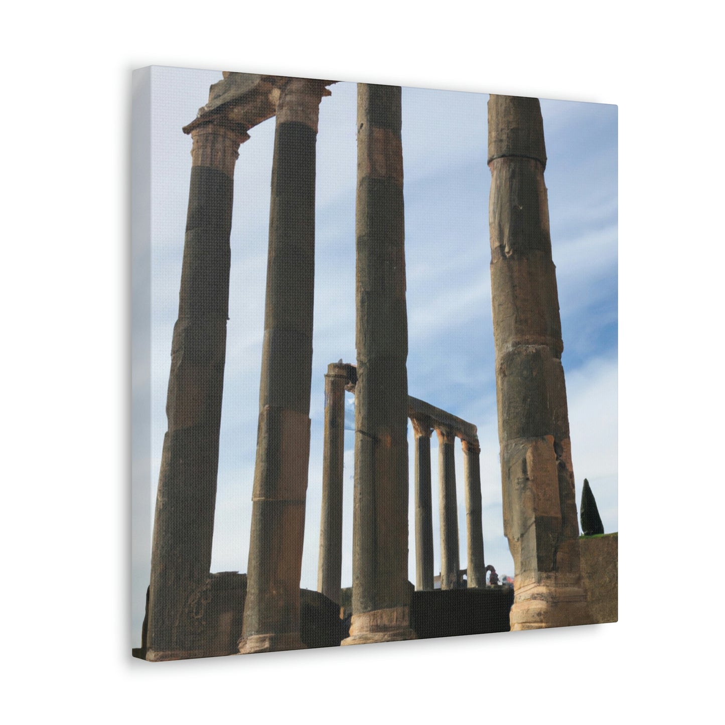 "Lost in Ancient Ruins: A Wanderlust Odyssey" - The Alien Canva