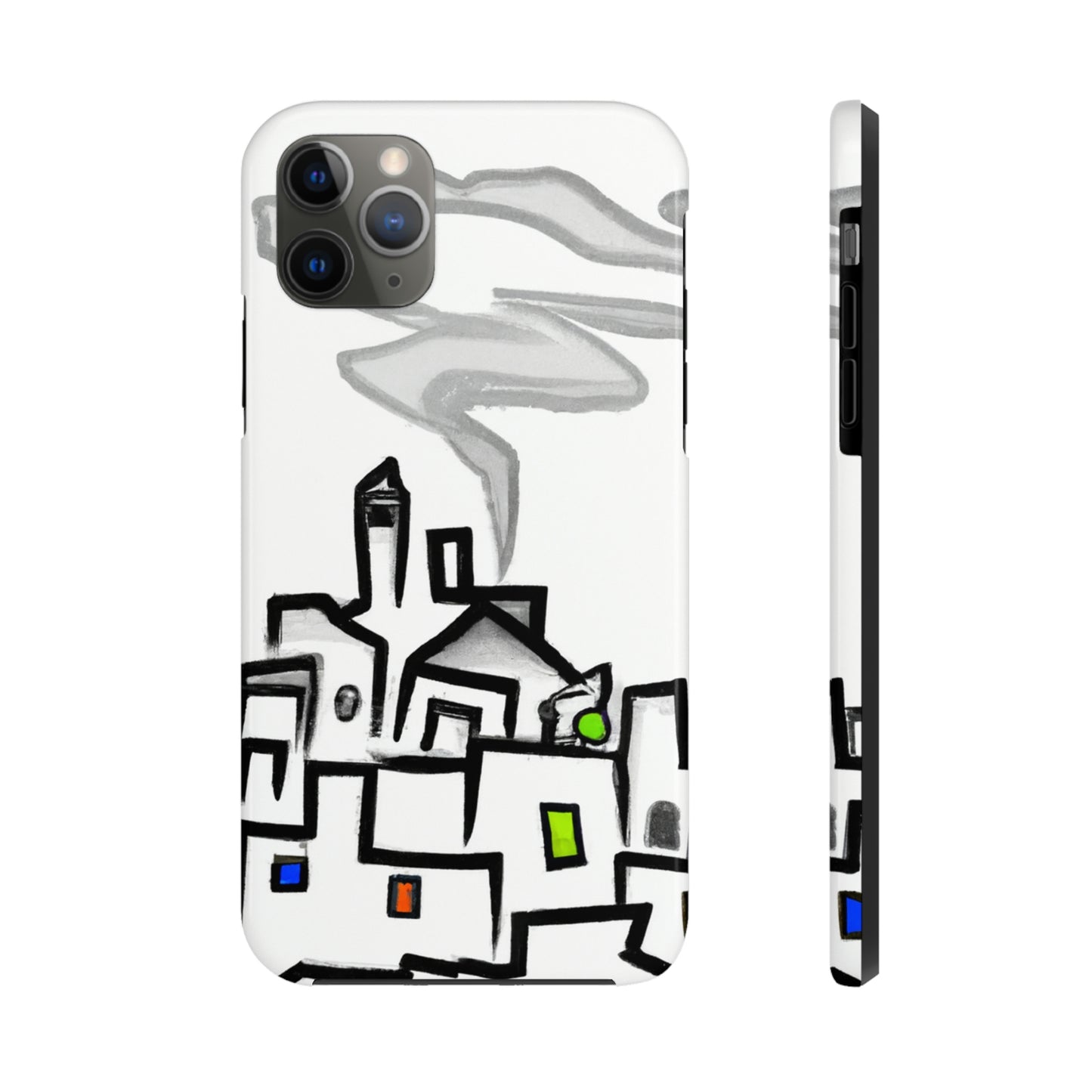 The City In The Mist - The Alien Tough Phone Cases