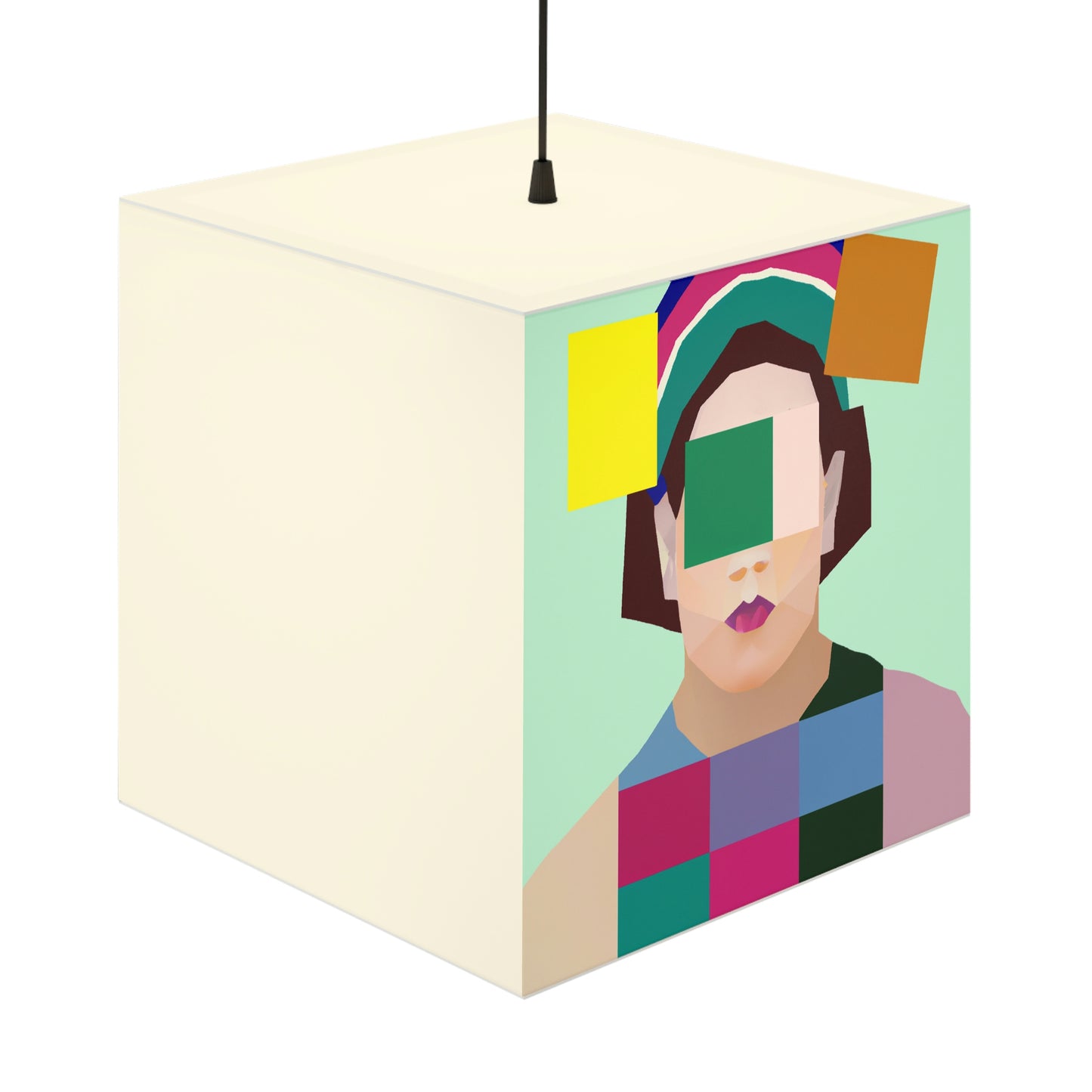 "Geometric Harmony" - The Alien Light Cube Lamp