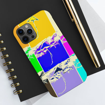 "Kites Aflatter in the Vibrant Sky" - Die Alien Tough Phone Cases