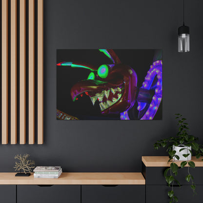 "Karneval der Verdammten" - Die Alien-Canva