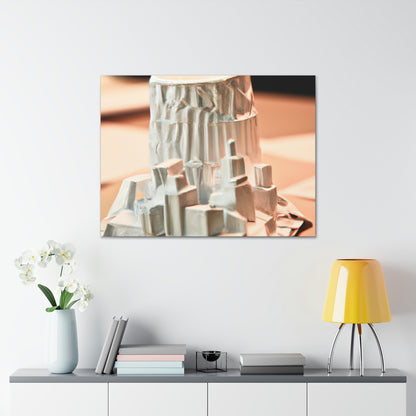 "Urban Sculpture in 3-Dimensions" - Canvas