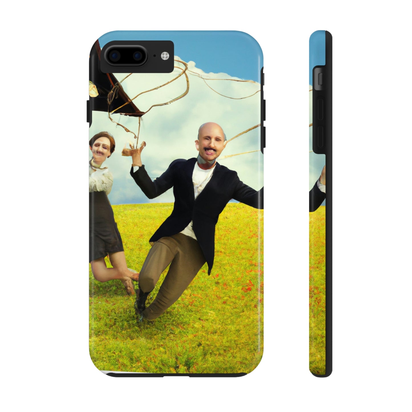 "A Kite Day in the Meadow" - The Alien Tough Phone Cases