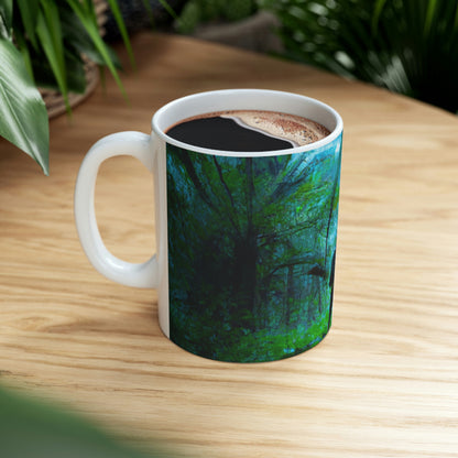 "Lost in the Unknown". - The Alien Ceramic Mug 11 oz