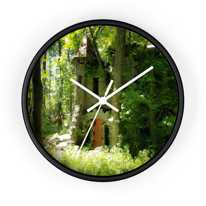 "Grandpa's Enchanted Hideaway" - The Alien Wall Clock