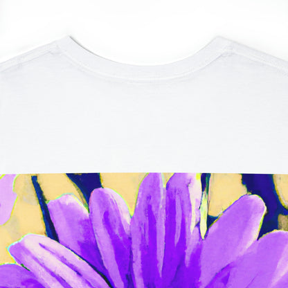 Purple Petals Popping: Create an Eye-Catching Daisy-Rose Fusion - The Alien T-shirt