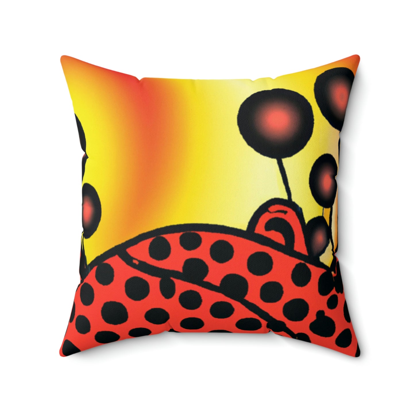 "A New Dawn's Glow" - The Alien Square Pillow