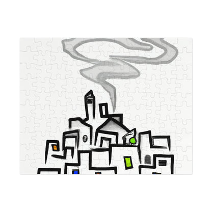 The City In The Mist - The Alien Jigsaw Puzzle