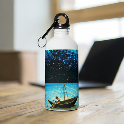 "A Voyage of Starlight". - The Alien Stainless Steel Water Bottle