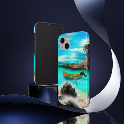 „Karibisches Fest am Strand – Eine digitale Erkundung der mexikanischen Kultur“ – The Alien Tough Phone Cases