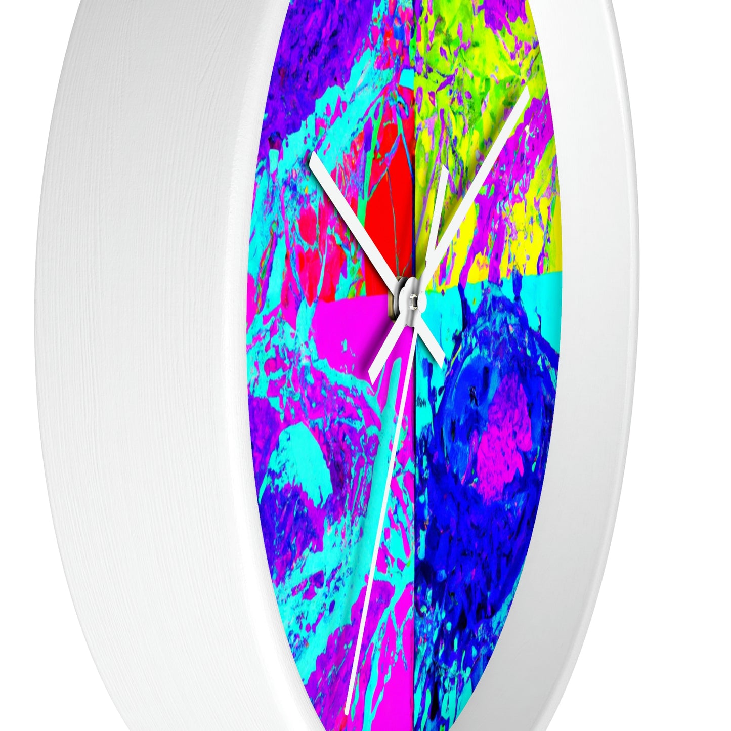 "A Rainbow of Feathered Friends" - The Alien Wall Clock