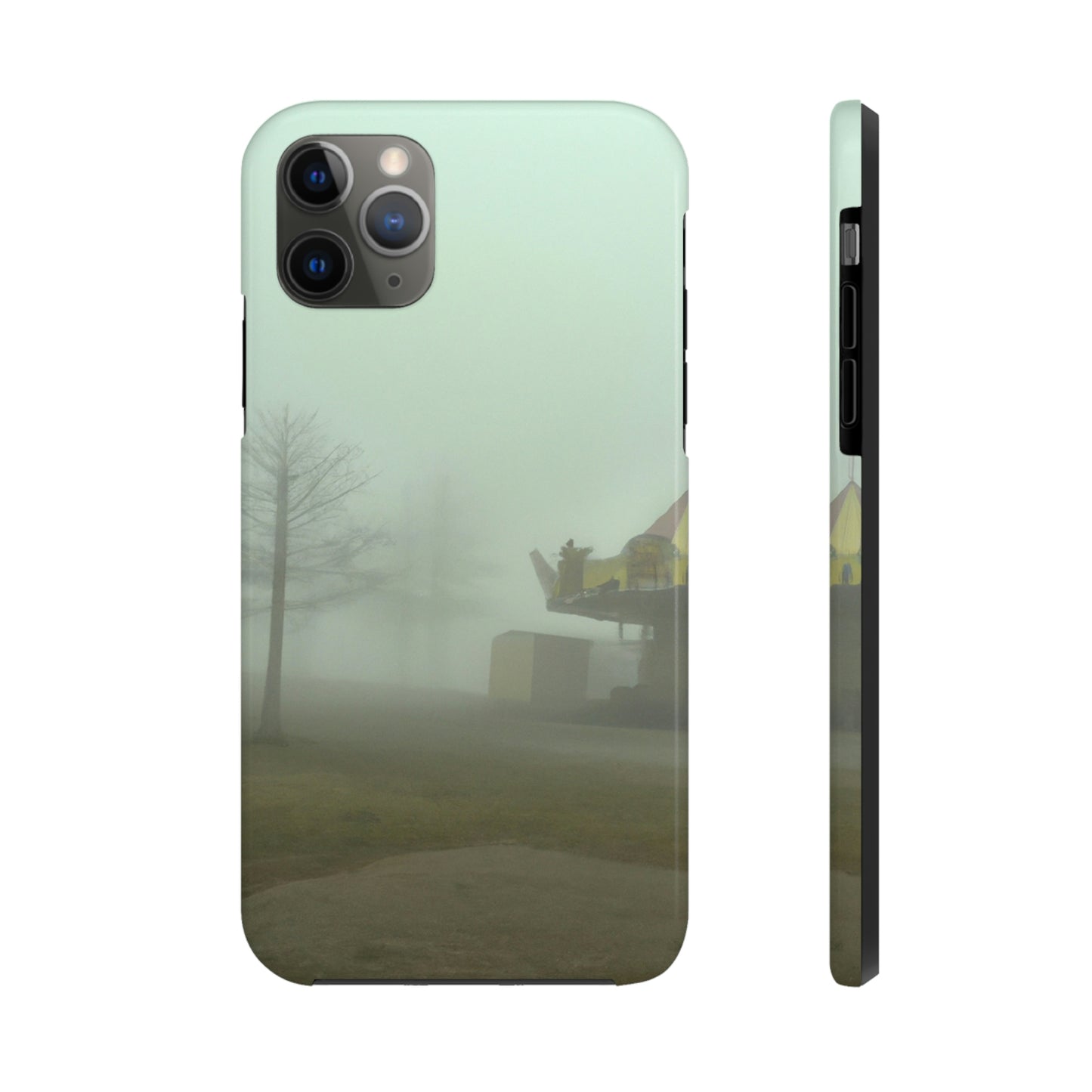 "Sueños brumosos de un carnaval abandonado" - The Alien Tough Phone Cases