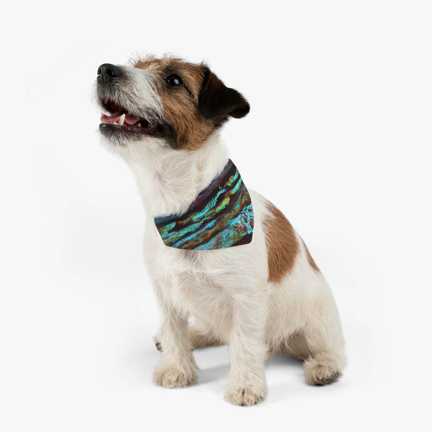 "Dusk at Sea: A Tempestuous Gathering" - The Alien Pet Bandana Collar