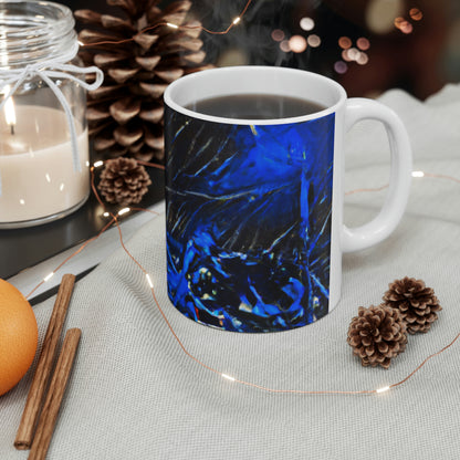 "A Blazing, Empty Night" - The Alien Ceramic Mug 11 oz