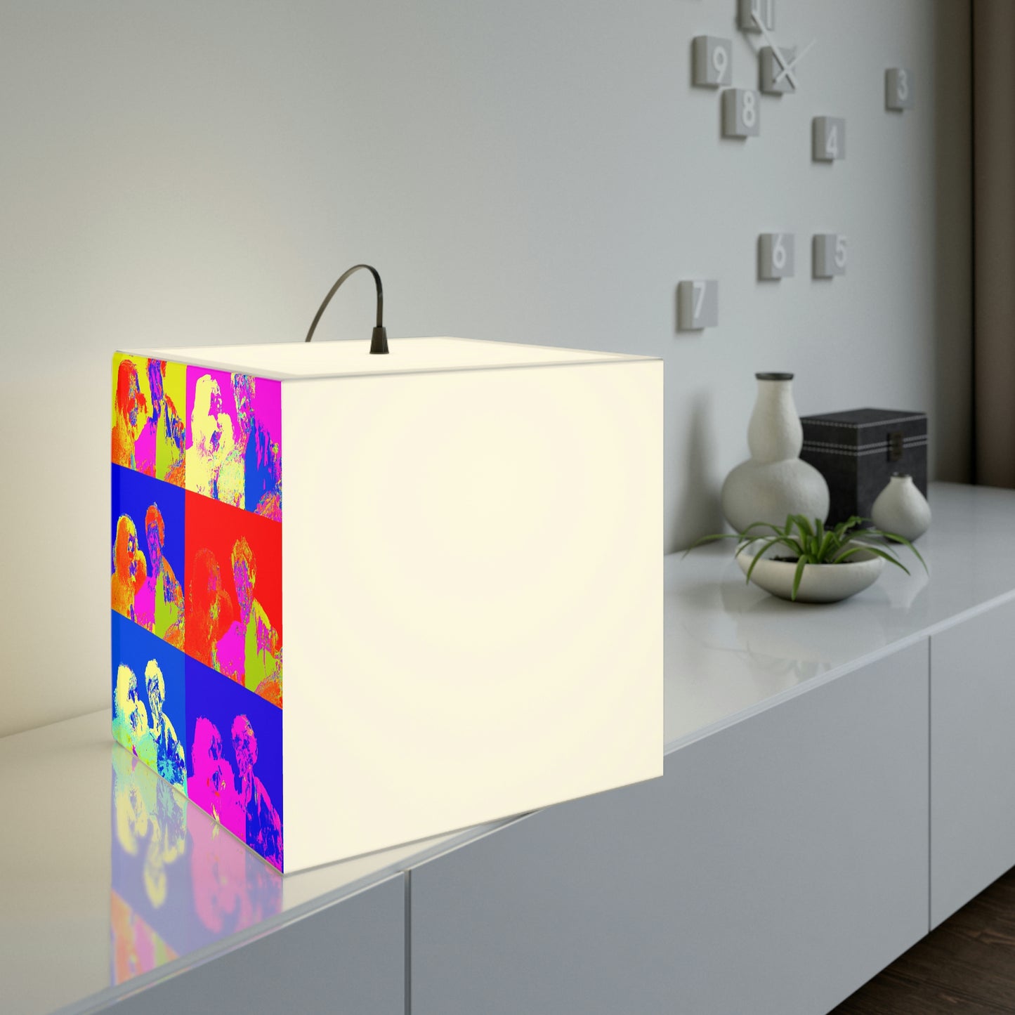 "A Unexpected Friendship Found." - The Alien Light Cube Lamp