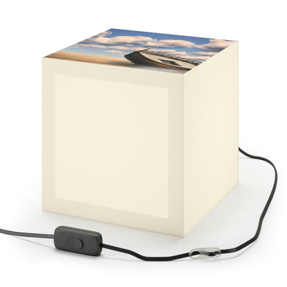 "A Boat Adrift: The Lost Legacy of the Sea." - The Alien Light Cube Lamp