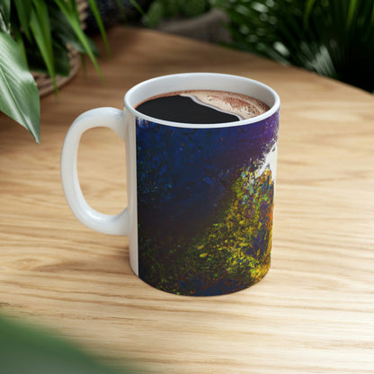 "A Beam of Light on a Forgotten Path" - The Alien Ceramic Mug 11 oz