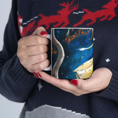 "A Starlight Ballerina" - The Alien Ceramic Mug 11 oz