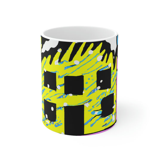 "Desolate Winter Dwelling" - The Alien Ceramic Mug 11 oz