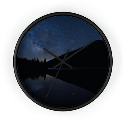 "A Starlit Tranquility" - The Alien Wall Clock