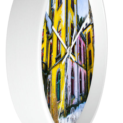 "Castle of Snow and Shadows" - The Alien Wall Clock