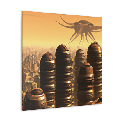 "Infinite Invaders" - Die Alien-Canva