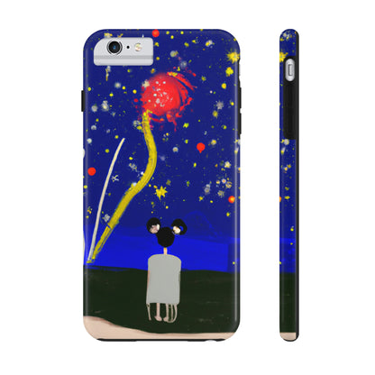 "A Spark of Solitude" - The Alien Tough Phone Cases