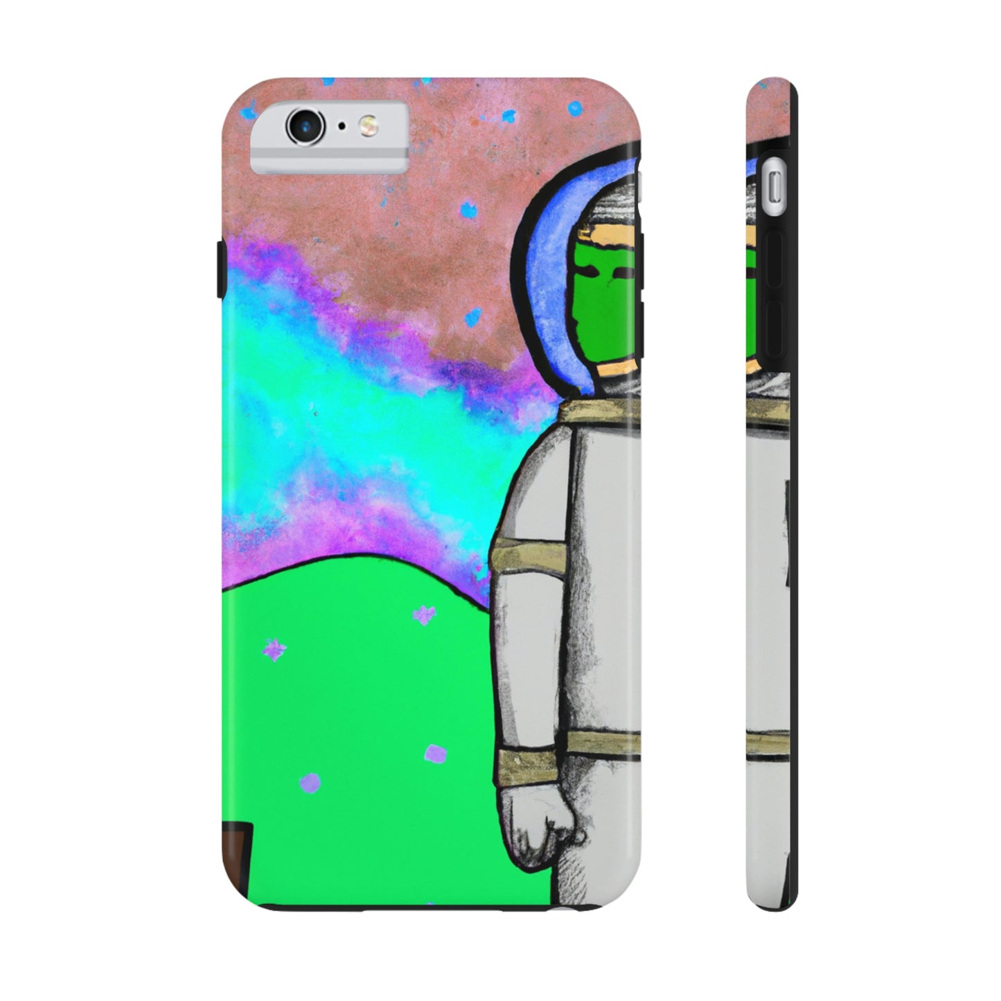 "Alone in the Alien Sky" - The Alien Tough Phone Cases