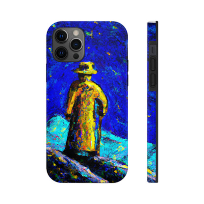 "Lone Mage on the Frozen Summit" - The Alien Tough Phone Cases