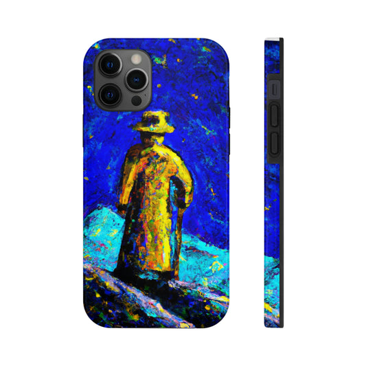 "Lone Mage on the Frozen Summit" - The Alien Tough Phone Cases