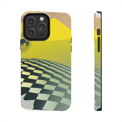 „Lost and Found in the Desert: A Bee's Journey“ – The Alien Tough Phone Cases