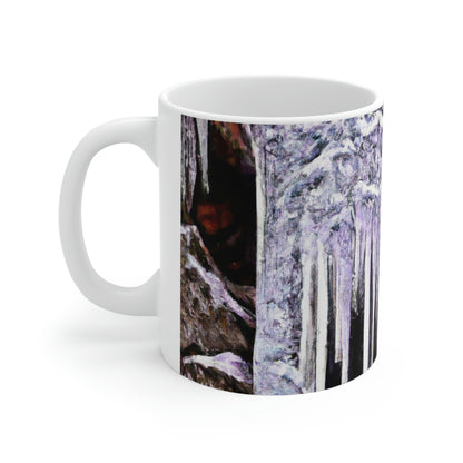 "Frost-Tipped Falls of Glistening Grief" - The Alien Ceramic Mug 11 oz