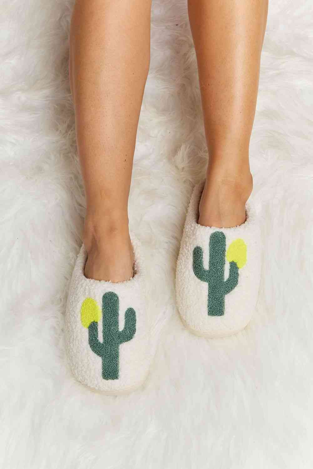 Melody Cactus Plüsch-Slipper